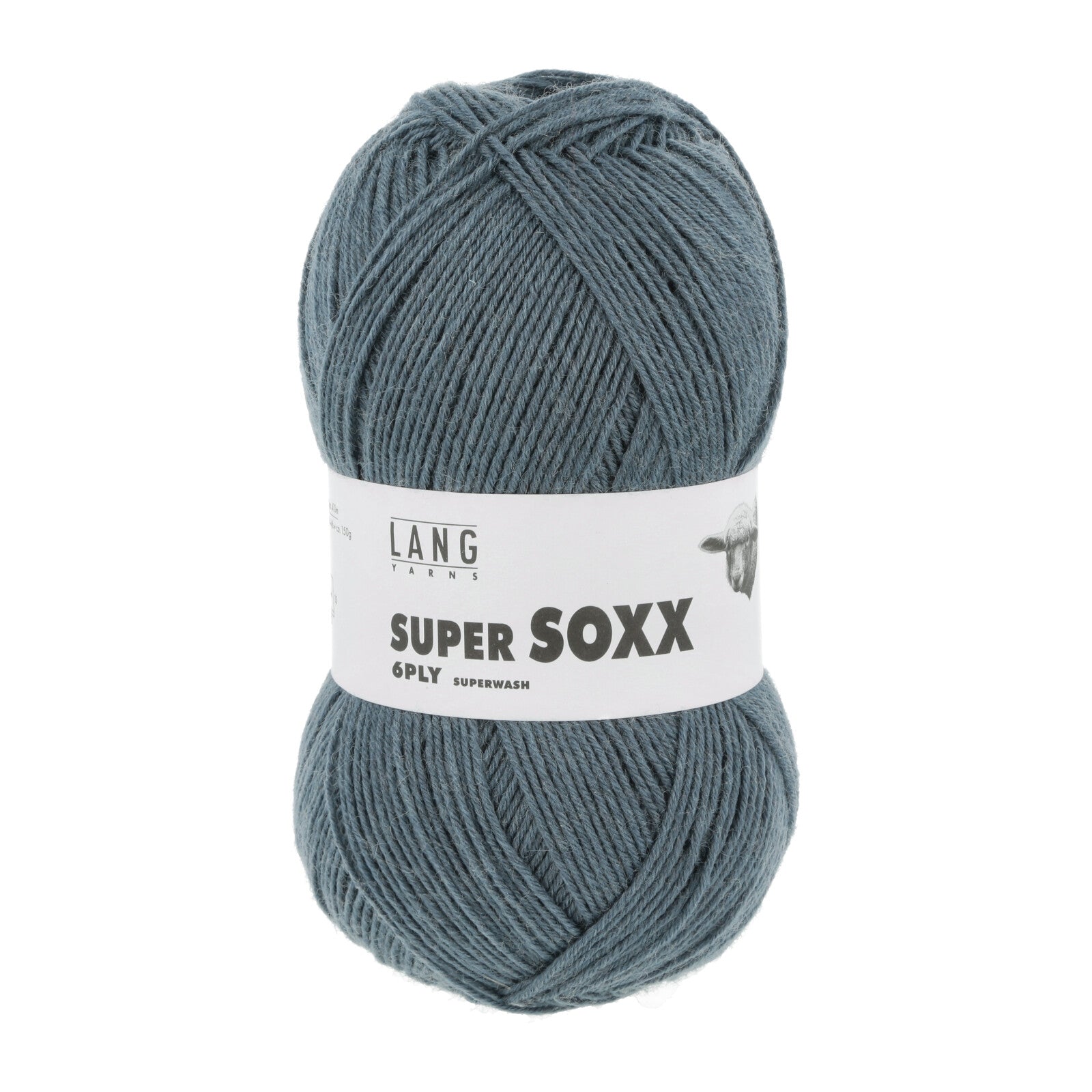SUPER SOXX 6-FACH/6-PLY - GRAUGRÜN
