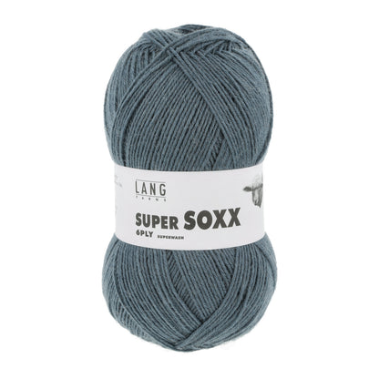 SUPER SOXX 6-FACH/6-PLY - GRAUGRÜN