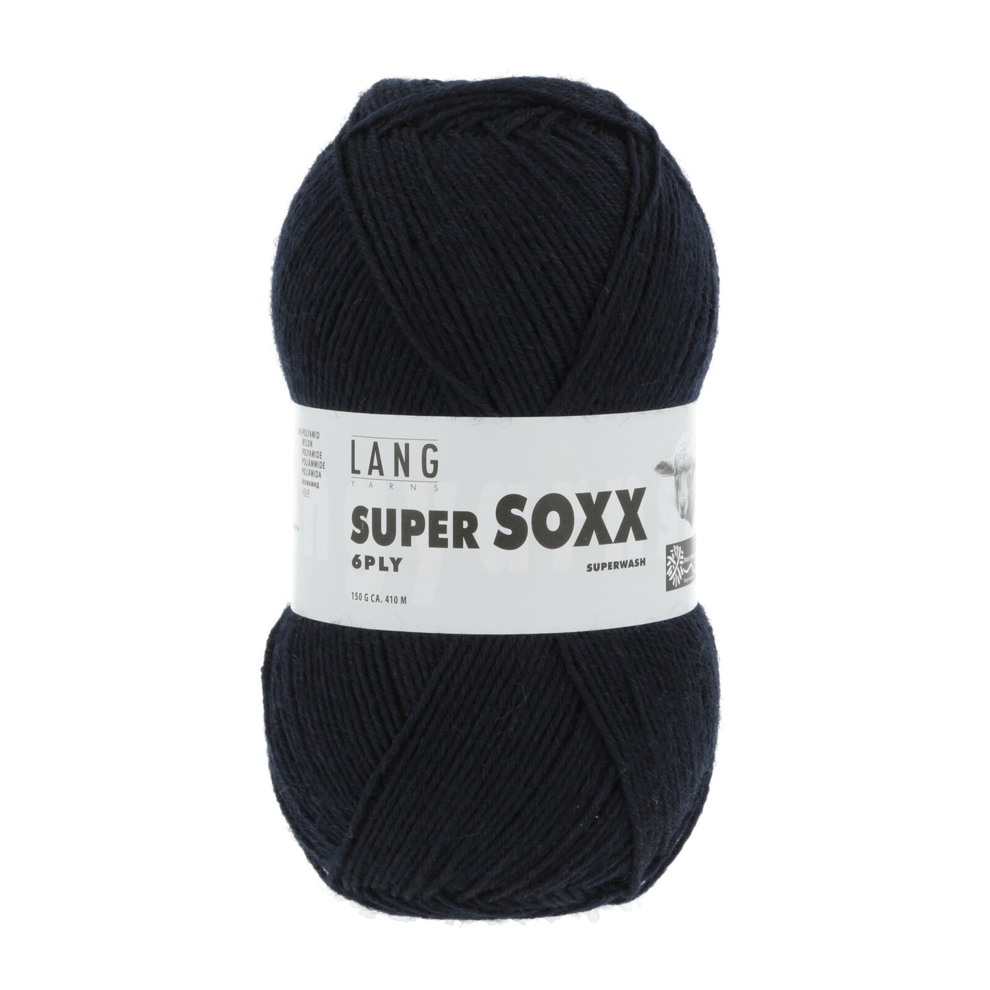 SUPER SOXX 6-FACH/6-PLY - NACHTBLAU