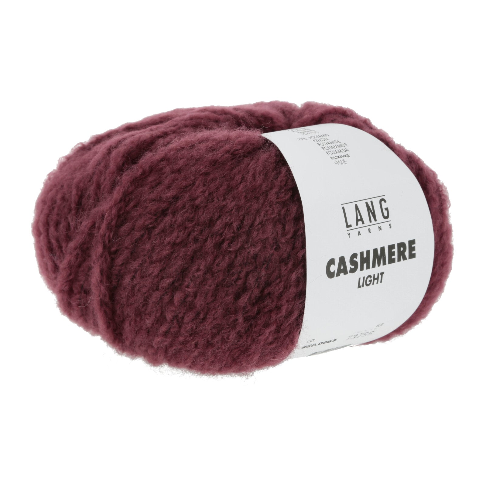 CASHMERE LIGHT - DUNKELROT