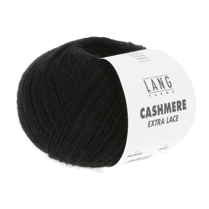 CASHMERE EXTRA LACE - SCHWARZ