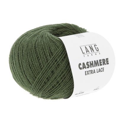 CASHMERE EXTRA LACE - OLIVE DUNKEL