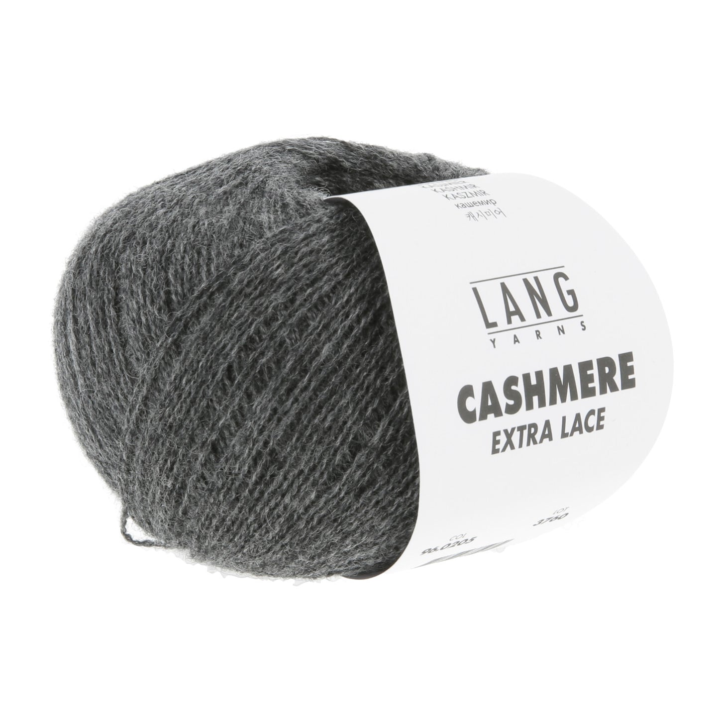 CASHMERE EXTRA LACE - DUNKELGRAU MÉLANGE