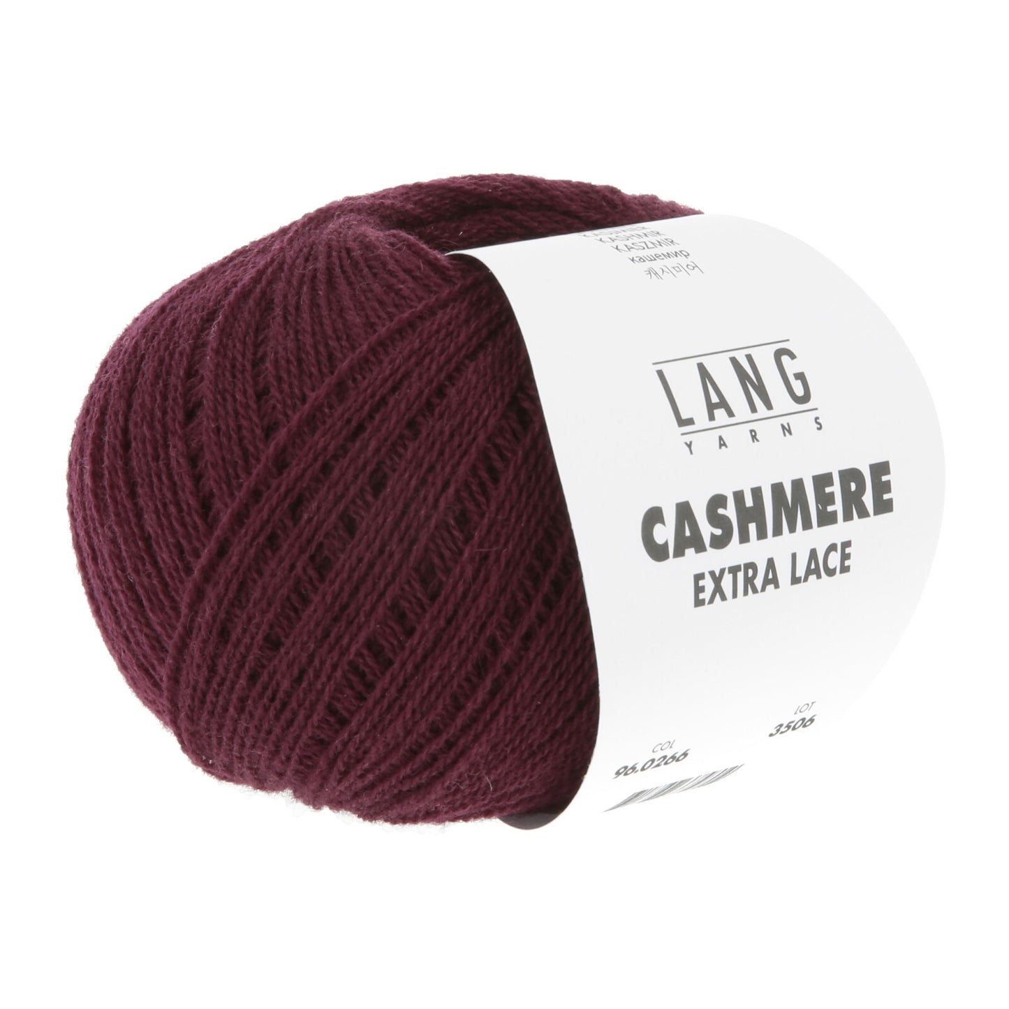 CASHMERE EXTRA LACE - BEERE MÉLANGE